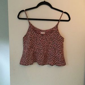 Floral tank top